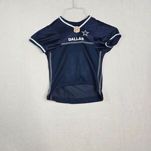 Dog Dallas Cowboys NFL Football‎ Jersey Uniform Shirt Size large